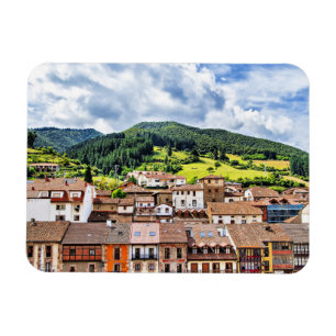 Landschapsfoto van Cantabrië, Spanje Magneet