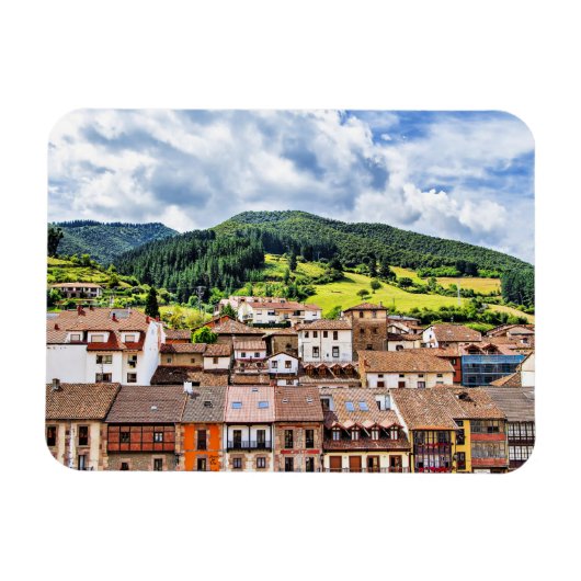 Landschapsfoto van Cantabrië, Spanje Magneet (Horizontaal)
