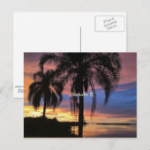 Landschapsfoto van Clearwater, Florida Briefkaart (Voorkant / Achterkant)