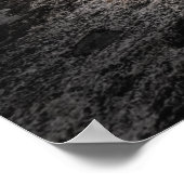 Landschapsfoto van de bergeilanden van de Lofoten Poster (Hoek)