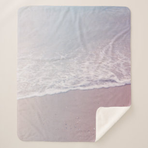 Landschapsfoto van de kust sherpa deken