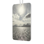 Landschapsfoto van de kust van Noorwegen Luchtverfrisser (Links)