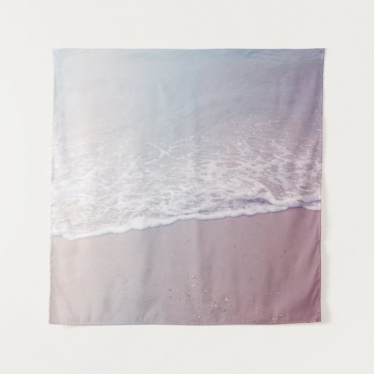 Landschapsfoto van de kust wandkleed (Voorkant)