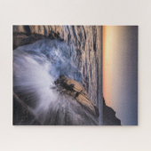 Landschapsfoto van de Noorse Lofoten-eilanden Legpuzzel (Horizontaal)