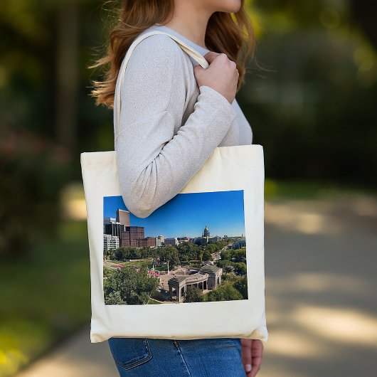 Landschapsfoto van Denver Colorado Tote Bag