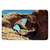 Landschapsfoto van Double Arch Desert Magneet (Horizontaal)