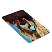 Landschapsfoto van Double Arch Desert Magneet (Rechterzijde)