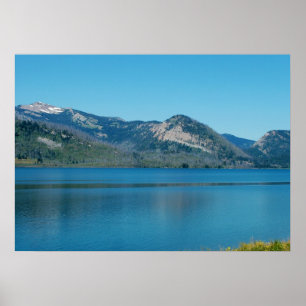 Landschapsfoto van het Grote Teton National Park Poster