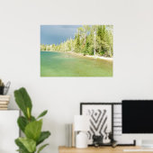 Landschapsfoto van het Grote Teton National Park Poster (Thuiskantoor)