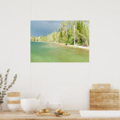 Landschapsfoto van het Grote Teton National Park Poster (Keuken)