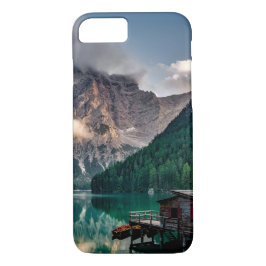 Landschapsfoto van het Italiaanse bergmeer Case-Mate iPhone Case