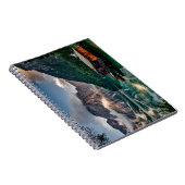 Landschapsfoto van het Italiaanse bergmeer Notitieboek (Rechterzijde)