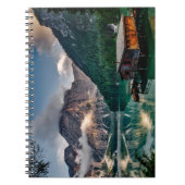 Landschapsfoto van het Italiaanse bergmeer Notitieboek (Voorkant)