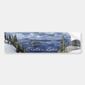 Landschapsfoto van het nationale park Blue Crater  Bumpersticker (Voorkant)
