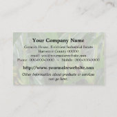 Landschapsfoto van maïs visitekaartje (Achterkant)