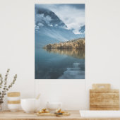 Landschapsfoto van Noord-Noorwegen Poster (Keuken)