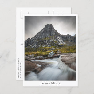 Landschapsfoto van Noorwegen Briefkaart