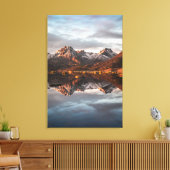 Landschapsfoto van Noorwegen Canvas Afdruk (Insitu (Woonkamer))