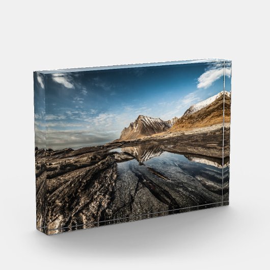 Landschapsfoto van Noorwegen Fotoblokken (Links)