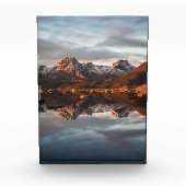 Landschapsfoto van Noorwegen Fotoblokken (Voorkant)