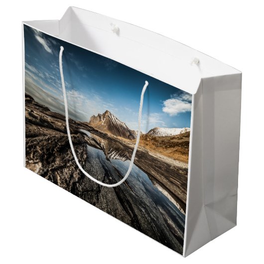 Landschapsfoto van Noorwegen Groot Cadeauzakje (Achterkant Gekanteld)