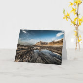 Landschapsfoto van Noorwegen Kaart (Gele Bloem)