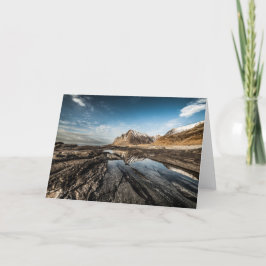 Landschapsfoto van Noorwegen Kaart