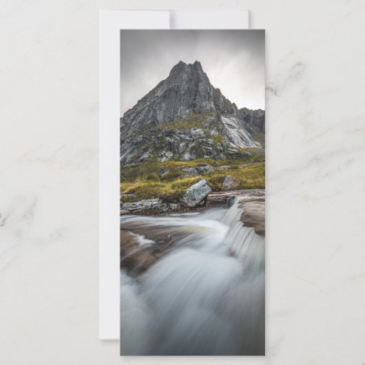 Landschapsfoto van Noorwegen Kaart (Voorkant)