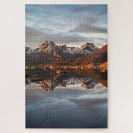 Landschapsfoto van Noorwegen Legpuzzel