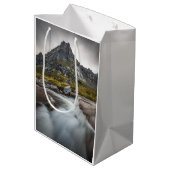 Landschapsfoto van Noorwegen Medium Cadeauzakje (Achterkant Gekanteld)