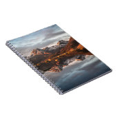 Landschapsfoto van Noorwegen Notitieboek (Rechterzijde)