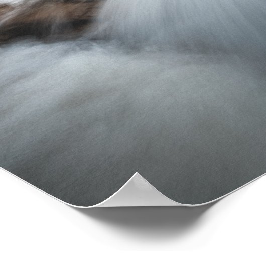 Landschapsfoto van Noorwegen Poster (Hoek)