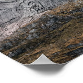 Landschapsfoto van Noorwegen Poster (Hoek)