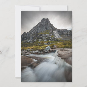 Landschapsfoto van Noorwegen Save The Date