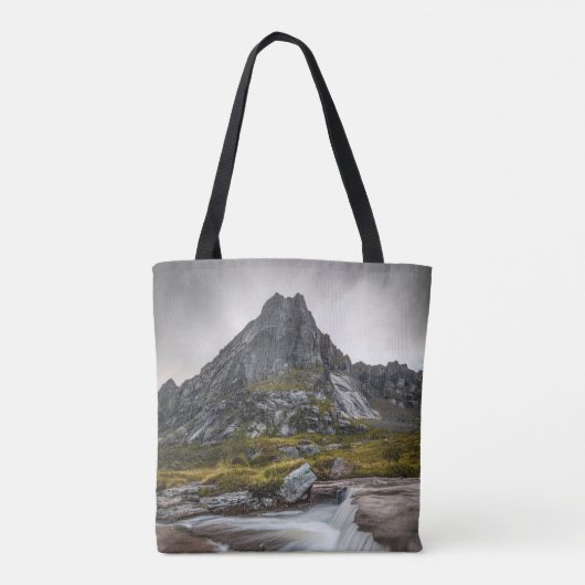 Landschapsfoto van Noorwegen Tote Bag (Achterkant)
