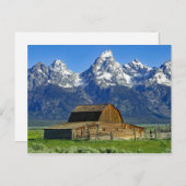 Landschapsfoto van Rustic Barn Briefkaart (Voorkant / Achterkant)