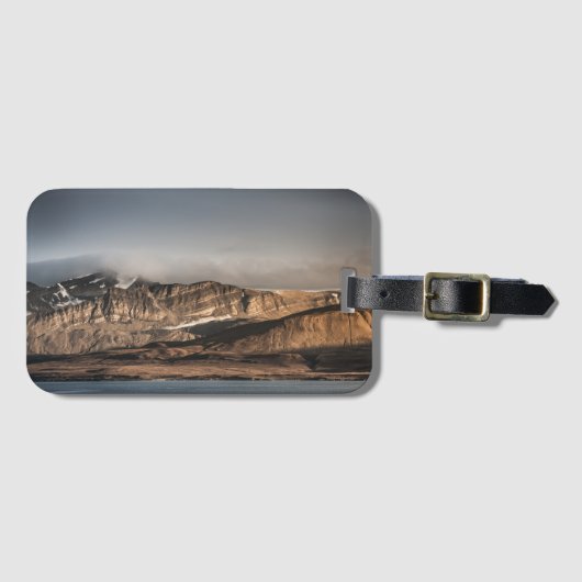 Landschapsfoto van Svalbard Bagagelabel (Voorkant (horizontaal))