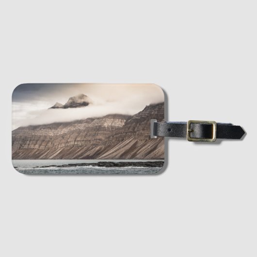 Landschapsfoto van Svalbard Bagagelabel (Voorkant (horizontaal))