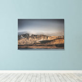 Landschapsfoto van Svalbard Canvas Afdruk (Insitu (Houten vloer))