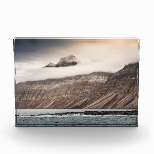 Landschapsfoto van Svalbard Fotoblokken (Voorkant)