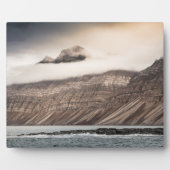 Landschapsfoto van Svalbard Fotoplaat (Voorkant)