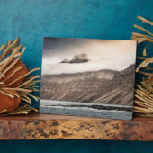 Landschapsfoto van Svalbard Fotoplaat (Zijkant)
