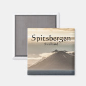 Landschapsfoto van Svalbard Magneet (Voorkant / Achterkant)