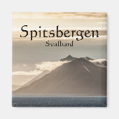 Landschapsfoto van Svalbard Magneet (Voorkant)