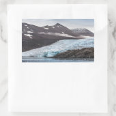 Landschapsfoto van Svalbard Rechthoekige Sticker (Tas)