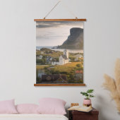 Landschapsfoto van Væroy Lofoten Hangend Wandkleed (Slaapkamer)