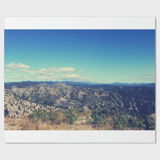  landschapsfotografie cadeaupapier (Vlak)