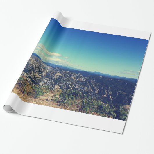  landschapsfotografie cadeaupapier (Uitgerold)