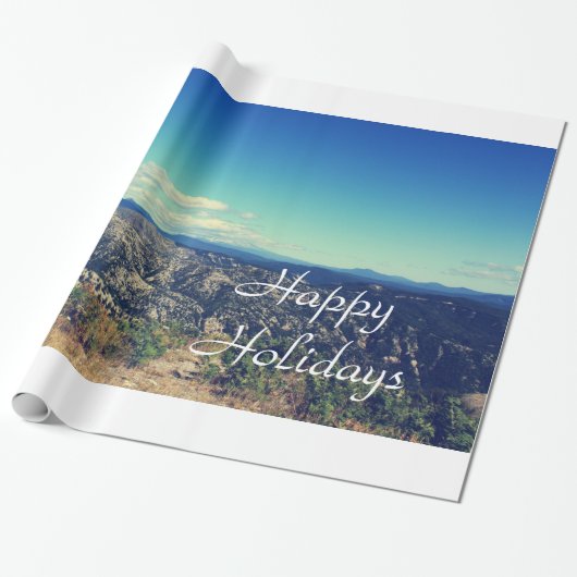  landschapsfotografie cadeaupapier (Uitgerold)