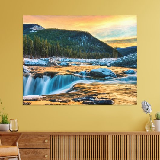 Landschapsfotografie Canvas Afdruk (Insitu (Woonkamer))